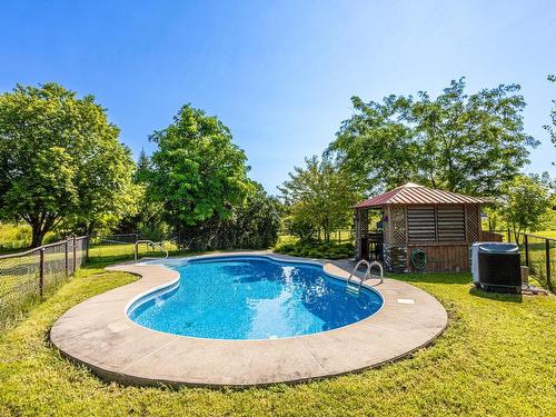 Pool - 7461 Ch. Forest, Terrebonne (La Plaine), QC - Outdoor With In Ground Pool With Backyard