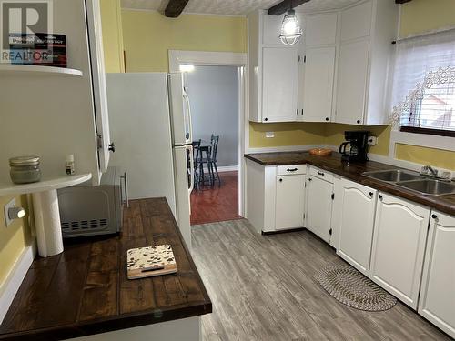 2 Burts Road, Botwood, NL - Indoor Photo Showing Kitchen With Double Sink