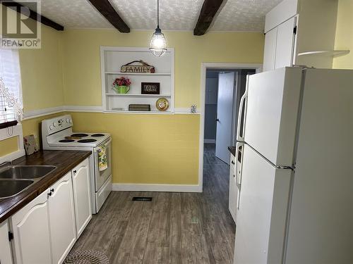 2 Burts Road, Botwood, NL - Indoor Photo Showing Kitchen With Double Sink