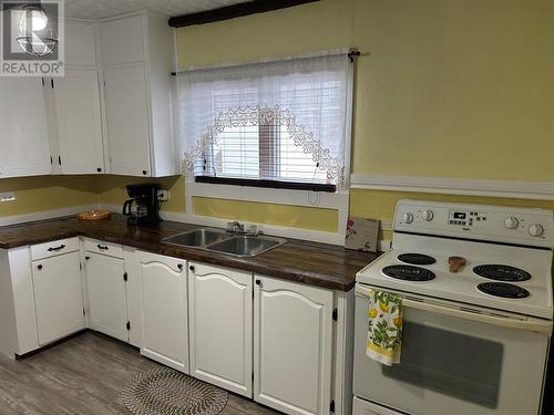 2 Burts Road, Botwood, NL - Indoor Photo Showing Kitchen With Double Sink