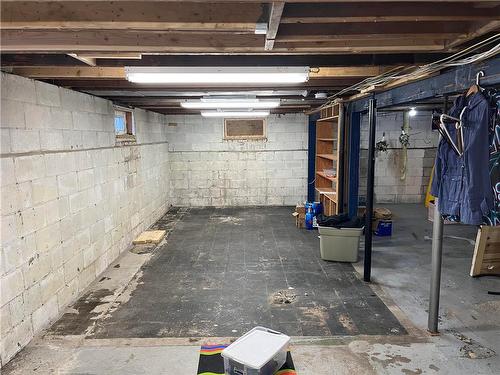 409 York Street, Kenton, MB - Indoor Photo Showing Basement