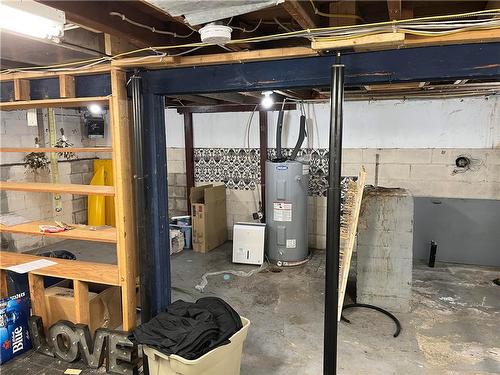 409 York Street, Kenton, MB - Indoor Photo Showing Basement