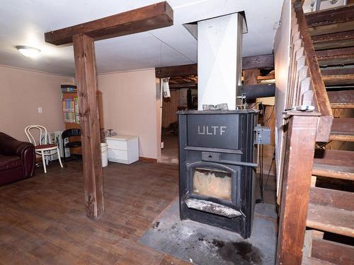 Sous-sol - 149 Route De L'Église, Saint-Joseph-De-Kamouraska, QC - Indoor Photo Showing Other Room With Fireplace