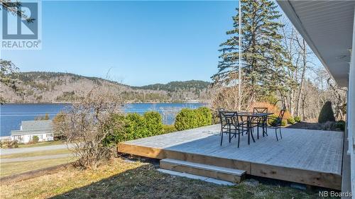 634 Gondola Point Road, Quispamsis, NB - Outdoor With Body Of Water With Deck Patio Veranda