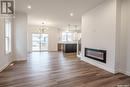 223 Prasad Manor, Saskatoon, SK  - Indoor Photo Showing Living Room With Fireplace 