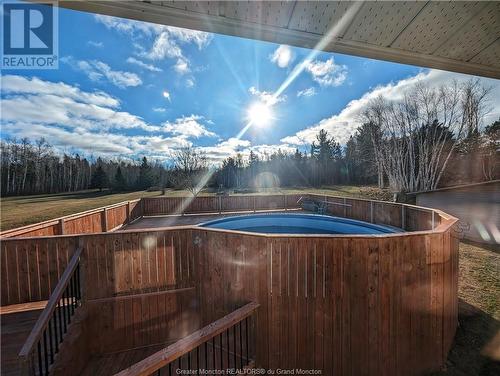 103 Rang St Georges, Rang-Saint-Georges, NB - Outdoor With Above Ground Pool