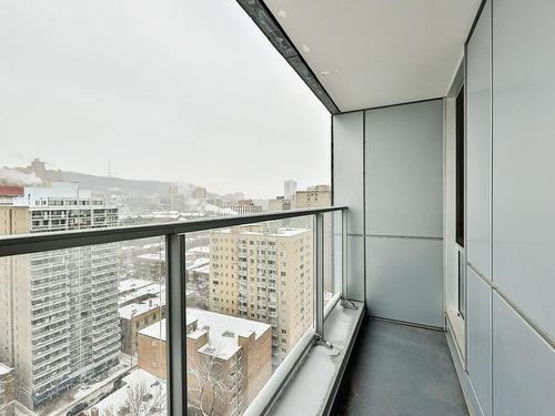 Balcon - 2055-1414 Rue Chomedey, Montréal (Ville-Marie), QC - Outdoor With Balcony With Exterior