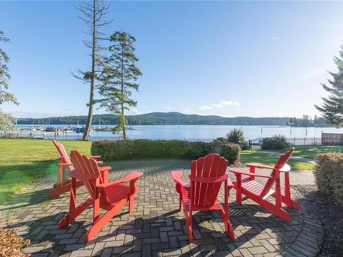 10-6995 Nordin Rd, Sooke, BC - Outdoor With Body Of Water With Deck Patio Veranda With View