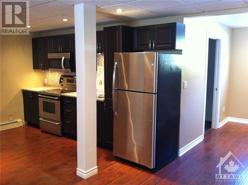 Studio kitchen (lower level) - 2742 Page Road, Ottawa, ON - Indoor Photo Showing Kitchen