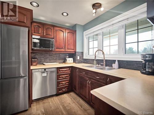 143 Sunrise Drive, Miramichi, NB - Indoor Photo Showing Kitchen With Double Sink