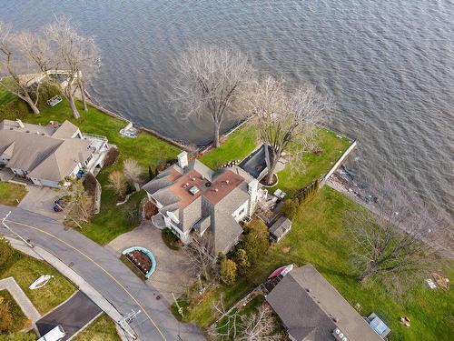 Aerial photo - 22 Rue Lakeshore, Beaconsfield, QC - Outdoor With Body Of Water With View