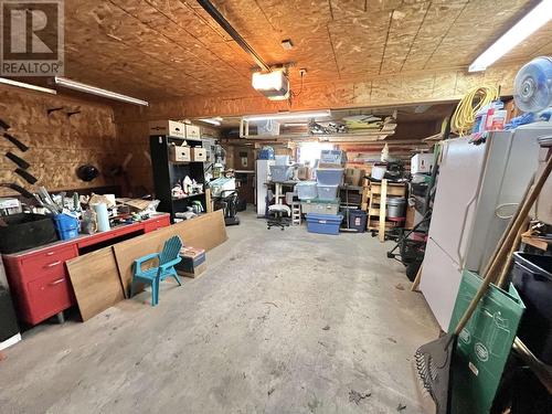 1082 Johnston Avenue, Quesnel, BC - Indoor Photo Showing Garage