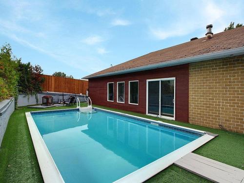 Piscine - 1169  - 1171B 2E Rue, Val-D'Or, QC - Outdoor With In Ground Pool With Backyard