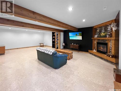 303 Meadow Ridge Drive, Candle Lake, SK - Indoor With Fireplace
