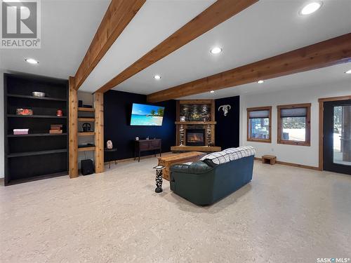 303 Meadow Ridge Drive, Candle Lake, SK - Indoor Photo Showing Other Room With Fireplace