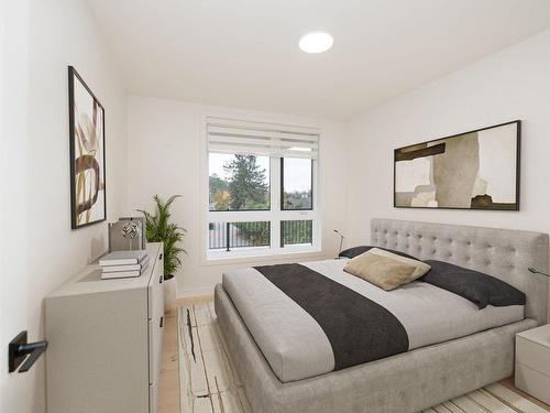 Chambre Ã Â coucher - 300-800 Rue De St-Jovite, Mont-Tremblant, QC - Indoor Photo Showing Bedroom
