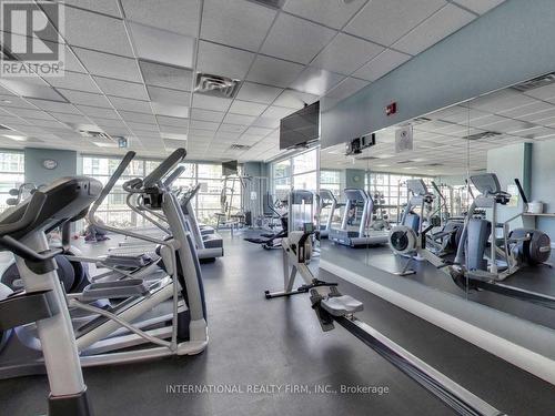 1707 - 155 Legion Road N, Toronto, ON - Indoor Photo Showing Gym Room