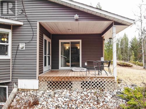 3268 Hanson Road, Quesnel, BC - Outdoor With Deck Patio Veranda With Exterior