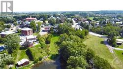 Overall drone view from River - 