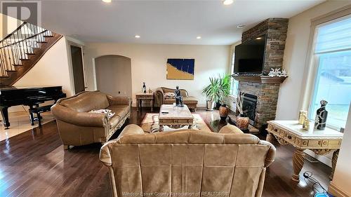 1079 Regency Crescent, Lakeshore, ON - Indoor With Fireplace