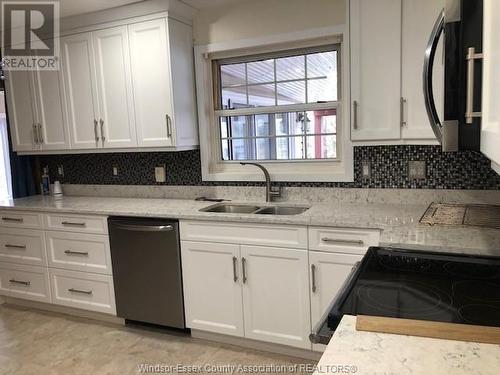 614 County Road 8, Kingsville, ON - Indoor Photo Showing Kitchen With Double Sink