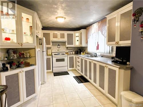 44 Rue Grondin, Saint-Jacques, NB - Indoor Photo Showing Kitchen With Double Sink