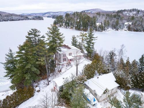 Exterior - 23 Ch. Lockhart, Val-Des-Monts, QC - Outdoor With Body Of Water With View