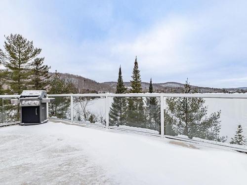 Exterior - 23 Ch. Lockhart, Val-Des-Monts, QC - Outdoor With Balcony With View