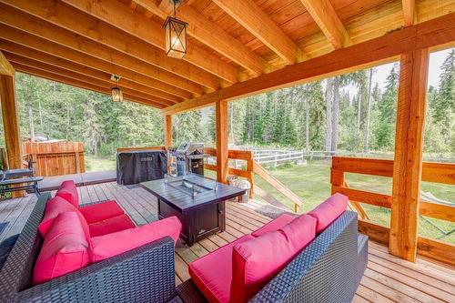 1732 Oberg Johnson Road, Golden, BC - Outdoor With Deck Patio Veranda With Exterior