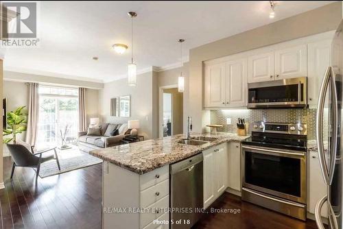 211 - 2300 Upper Middle Road, Oakville, ON - Indoor Photo Showing Kitchen With Double Sink With Upgraded Kitchen