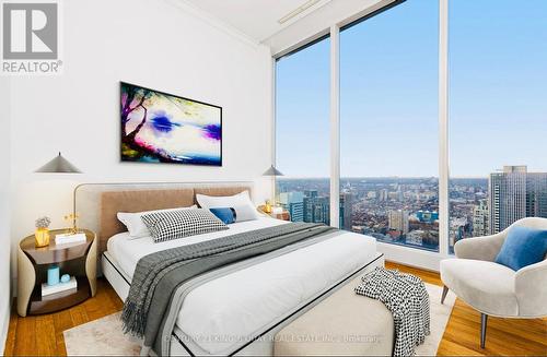 5102 - 183 Wellington Street W, Toronto, ON - Indoor Photo Showing Bedroom