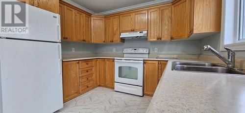 1 Discovery Place, Carbonear, NL - Indoor Photo Showing Kitchen With Double Sink