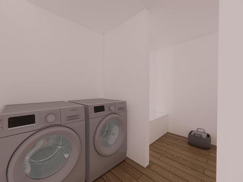 Bathroom - 3-1042 Rue Bureau, Rouyn-Noranda, QC - Indoor Photo Showing Laundry Room
