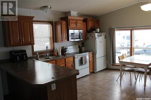 Hovind Acreage, Benson Rm No. 35, SK - Indoor Photo Showing Kitchen With Double Sink