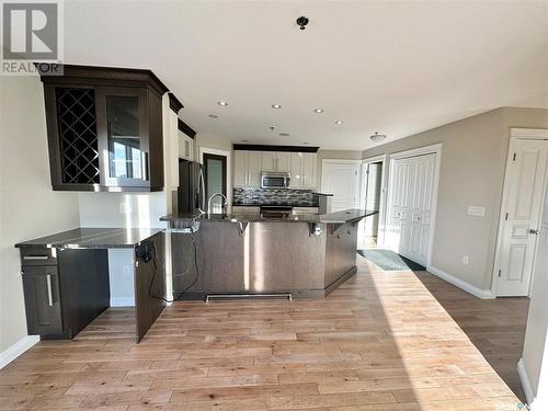 220 1621 Dakota Drive, Regina, SK - Indoor Photo Showing Kitchen With Stainless Steel Kitchen With Upgraded Kitchen