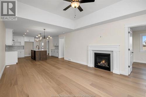 72 Jewel, Harrow, ON - Indoor Photo Showing Living Room With Fireplace