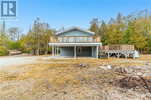 5202 Highway 6, Northern Bruce Peninsula, ON - Outdoor With Deck Patio Veranda