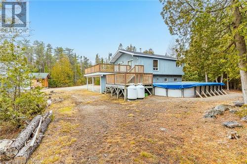 5202 Highway 6, Northern Bruce Peninsula, ON - Outdoor With Above Ground Pool With Backyard With Exterior