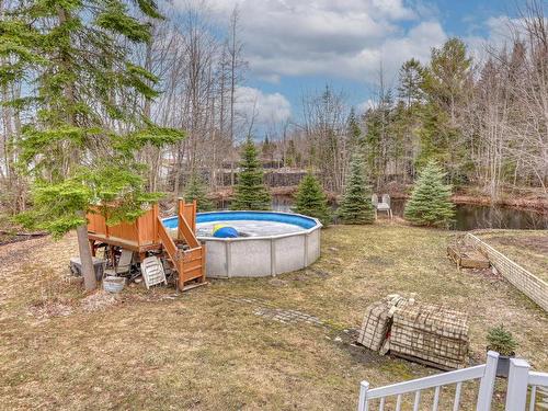 Pool - 151 Rue Des Visons, Trois-Rivières, QC - Outdoor With Above Ground Pool