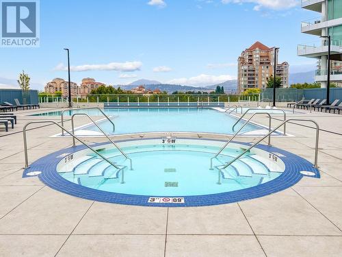 1181 Sunset Drive Unit# 908, Kelowna, BC - Outdoor With In Ground Pool