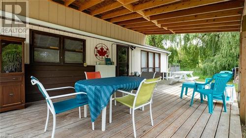1223 2Nd Avenue S, Saugeen Indian Reserve 29, ON - Outdoor With Deck Patio Veranda With Exterior