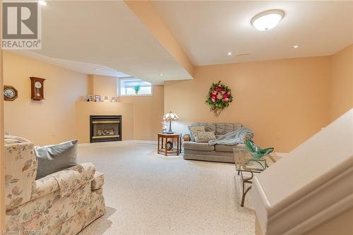 812 9Th Avenue ""A"" E, Owen Sound, ON - Indoor With Fireplace