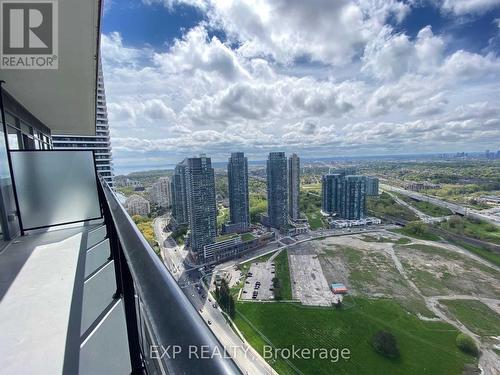 4708 - 70 Annie Craig Drive, Toronto, ON - Outdoor With Balcony With View