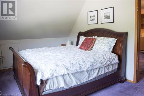 Third floor bedroom - 108 Beech Street, South Bruce Peninsula, ON - Indoor Photo Showing Bedroom