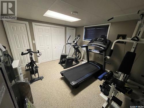 7 Coupland Crescent, Meadow Lake, SK - Indoor Photo Showing Gym Room