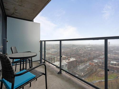 Balcony - 2906-1188 Rue St-Antoine O., Montréal (Ville-Marie), QC - Outdoor With View