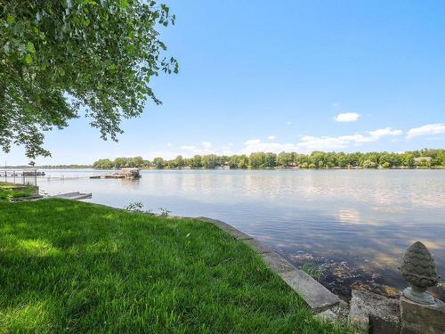 Backyard - 471 Ch. Des Patriotes E., Saint-Jean-Sur-Richelieu, QC - Outdoor With Body Of Water With View