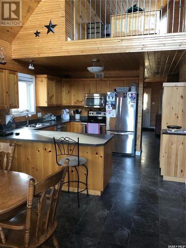 202 Spruce Crescent, Dore Lake, SK - Indoor Photo Showing Kitchen