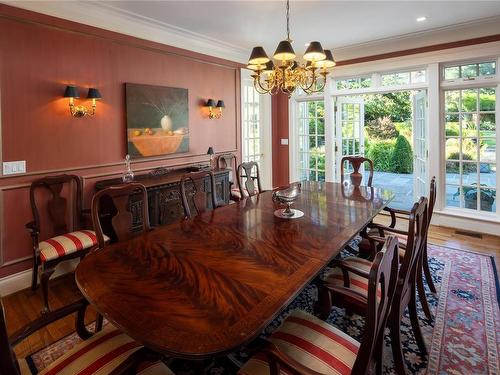 2520 Cotswold Rd, Oak Bay, BC - Indoor Photo Showing Dining Room