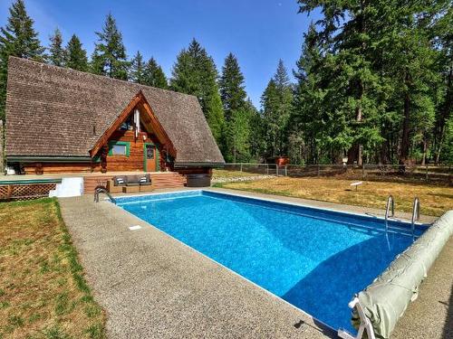 3267 Agate Bay Rd, Barriere, BC - Outdoor With In Ground Pool With Backyard